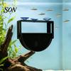 Aquatic Plant Protection Baffle Aquarium Filter with Suction Cups, Water Flow Controller, Fish Tank Hang-on Diffuser Accessory, Reducer Calmer