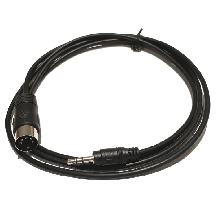 5-Pin DIN Plugs Male to 3.5mm 1/8 inch Male Plugs Stereo Converter Cable