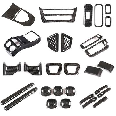 ABS Carbon Fiber For Mercedes-Benz G-Class W464 2019-24 Car Interior Exterior Decorative Car Door Window Sticker Car Accessories