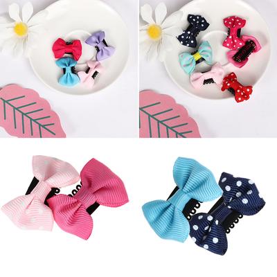 5 PIÈCES Accessoires pour Cheveux de Sécurité Bébé Nouveau-né Pince à Cheveux Nœud Mini Pince à Cheveux Couvre-chef
