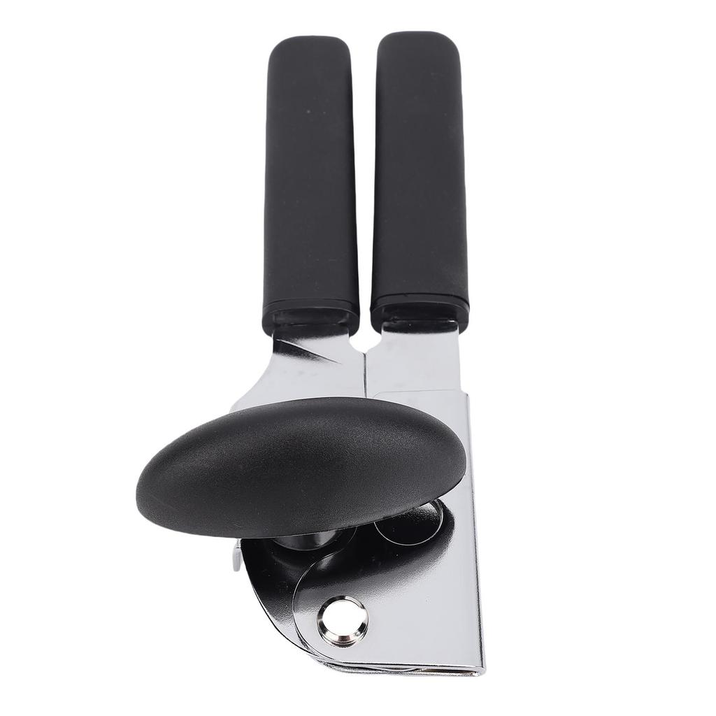 Manual Can Opener TPR Stainless Steel Multifunctional Handled Can Opener Kitchen Essentials Tool for Camping