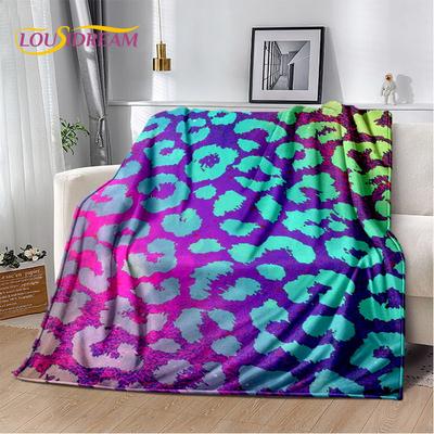 Wild Leopard Print Series 3D Soft Plush Blanket,Flannel Blanket Throw Blanket for Living Room Bedroom Bed Sofa Picnic Cover Kids