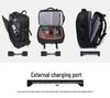 BANGE Men's High-Capacity Business & Travel Laptop Backpack