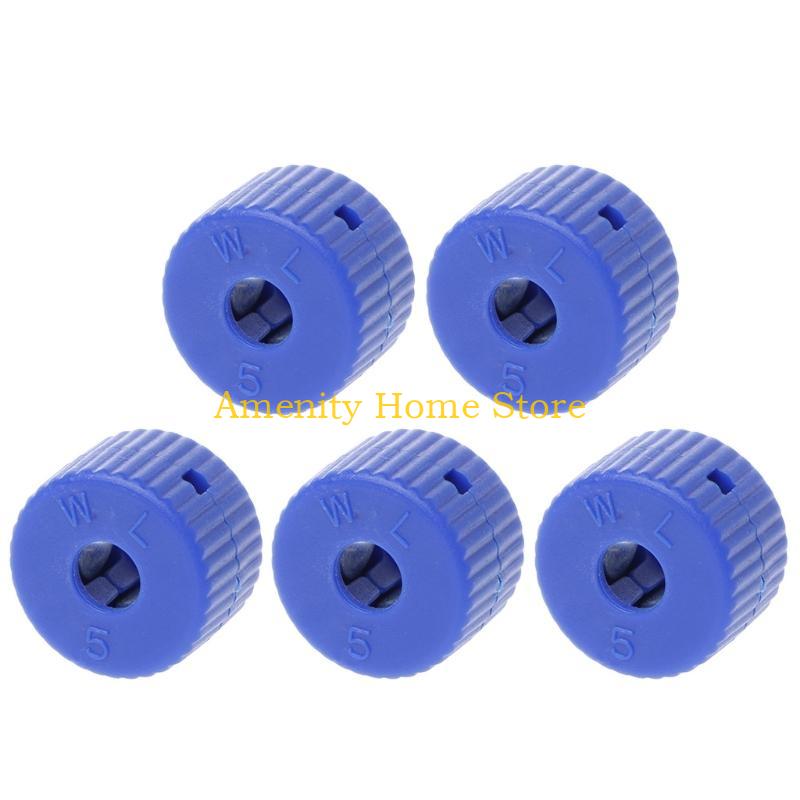 F26C 5Pcs Mini Magetizer Ring Pick Up Tool For Screwdriver Bits 4/5/6mm New