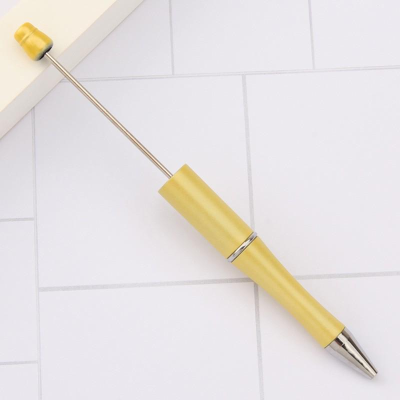 Creative UV Multi-Color Gradient Plastic Bead Pen - 130 Colors Available
