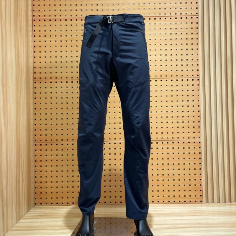 New Spring/Summer Men's Lightweight Breathable Stretchy Quick-Dry Waterproof Straight-Leg Casual Pants