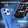 Apple 17 Pro Max Anti-Drop Mirror Stand Case with Side-Opening Card Holder