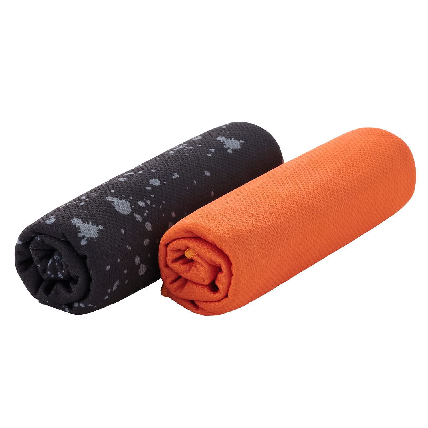 

Towel Laboratory Set of UV Lightweight and Heatstroke UV Cooling Perfect for the Outdoor and Yard Includes Storage Splash x Orange [Cooling Towel] G,