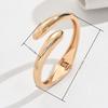 Small Niche Minimalist Punk Style Alloy Irregular Women's Bracelet Halloween Party Pool Carnival Fashion Matching Accessories