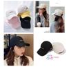 GITIAMO Cap with English and Adjustable Available In and UV Sun and English Women's Letters, Heart, One-Point Embroidery, Strap, Black, White, Ivory,