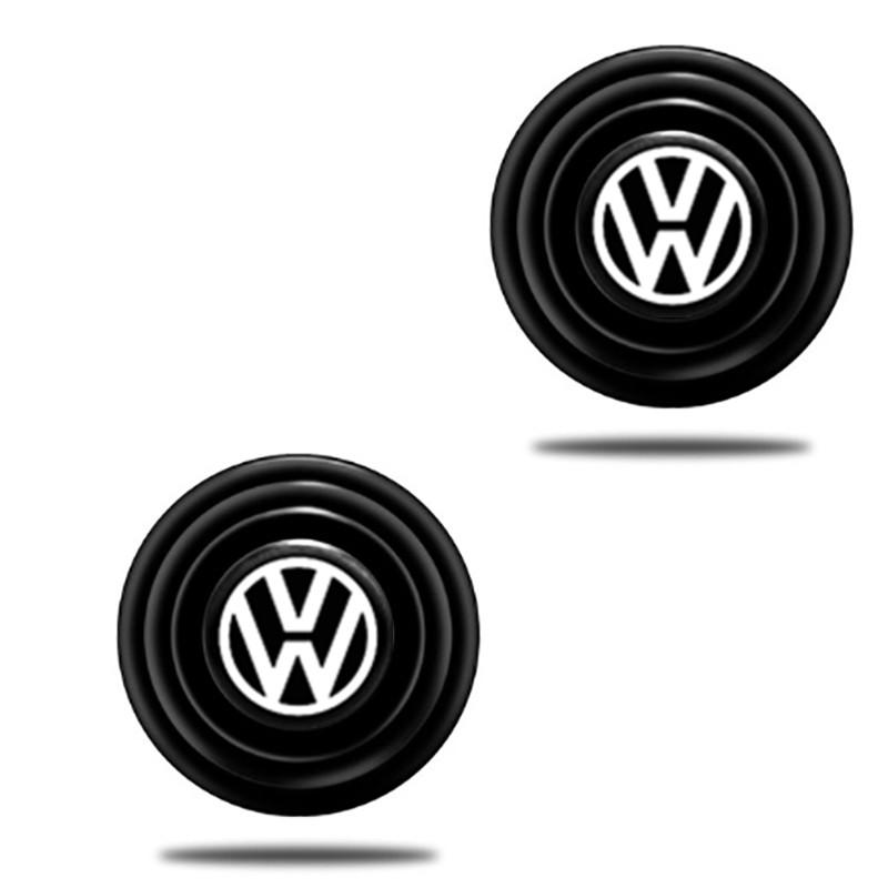2026 Hot Valve Stems Caps Car Silicone Door Shock Stickers Absorber Soundproof Buffer Pier For VW Volkswagen Golf Polo Passat Tiguan Tour