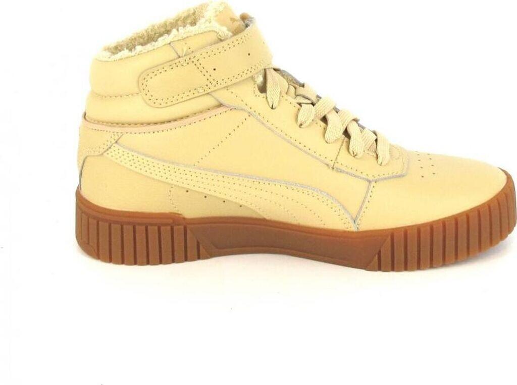 Puma Carina 2.0 Mid WTR Women's Sneakers (385852) Light Sand/light Sand/puma Team Gold