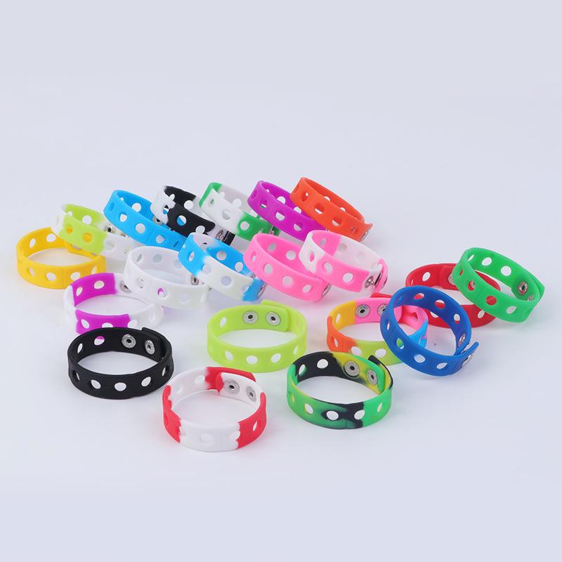 DIY Silicone Bracelet for Kids – Customizable Soft Decorative Band with Holes
