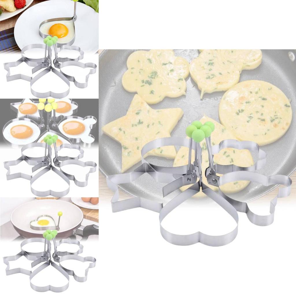 Zagęszczona Forma Ze Stali Nierdzewnej Kształty Serca i Gwiazdy Idealna do Pieczenia i Smażenia