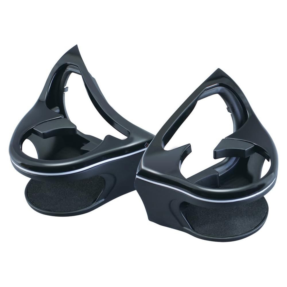

Tsuchiya Yac Vehicle-Specific Product for Toyota 80 Series Noah/Voxy, Air Conditioner Drink Holder Set for Driver and Passenger Seats, Black, SY-NV1