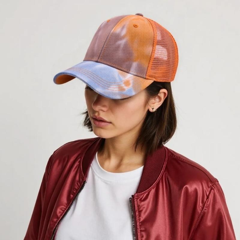 Baseball Hat for Girls Women Modern Mesh Casual Hat for Sports Gym Mountain Camping Hat Outdoor Activity