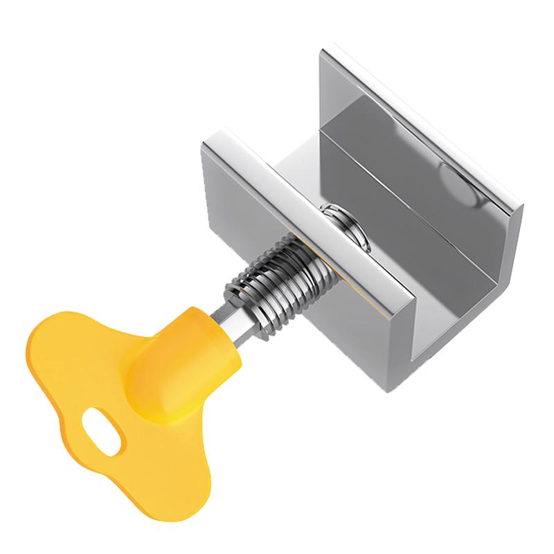 Chuke Aluminum Alloy Window Limiter Child Safety Lock (3-Pack)