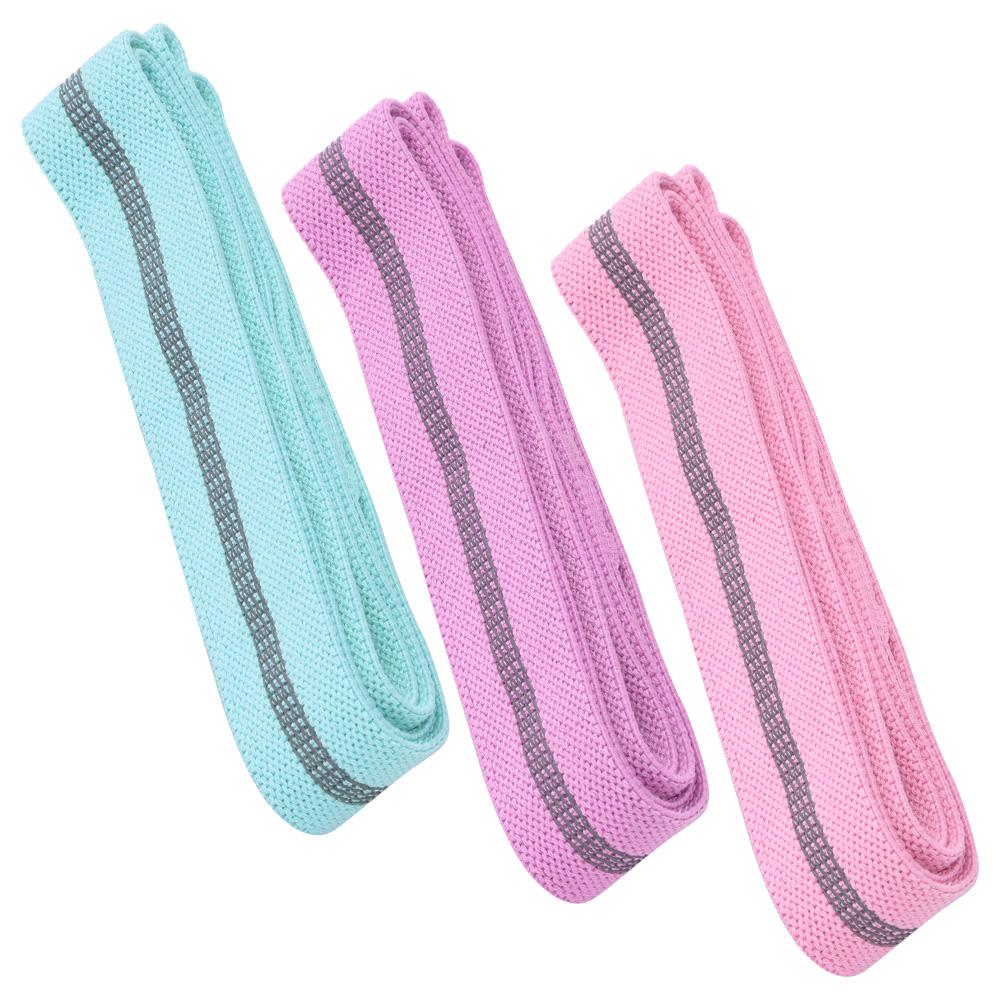 3PcsCelsiusSet Fitness Woman Pull Rope Pilates Stretch Belt Training Resistance Bands