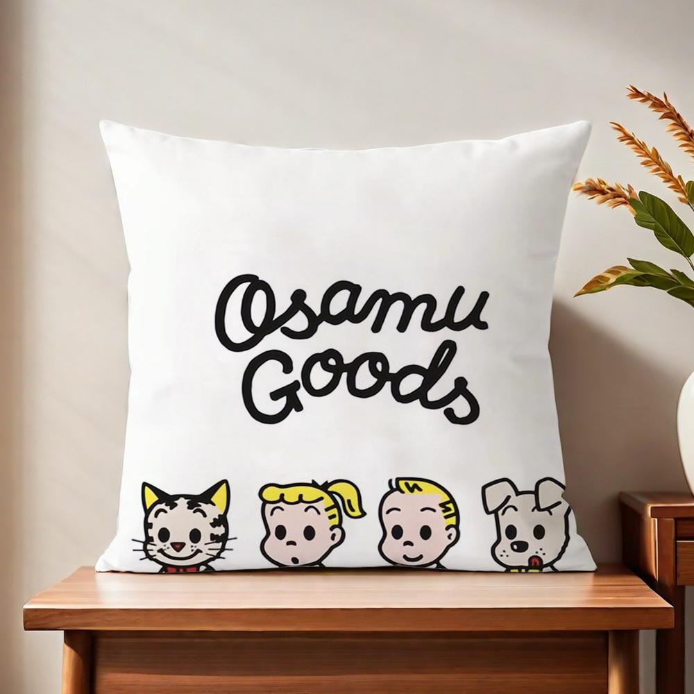 Oosamu Cartoon gGoods Cushion Cover For Pillow Printing Sofa Decoration Home Car Room Coffee Shop Office Nordic Simplicity