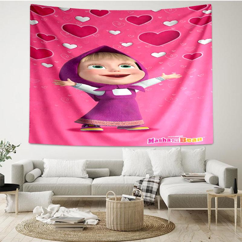 cartoon animation Print Tapestry - Portable Wall Decor Cloth, for Home, Dorm, Travel, Bedroom, Living Room - Ideal Birthday Housewarming Gift