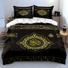 Islamic Wall Decoration Set Multiple Sizes Kid'S And Adults' Bedroom Exquisite 3Pc Bedding Set, Gift