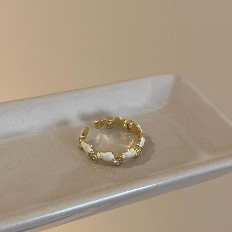 Schmetterling Emaille Bunter Ring für Frauen Verstellbares Offenes Design Einzigartiger und Schicker Schmuck