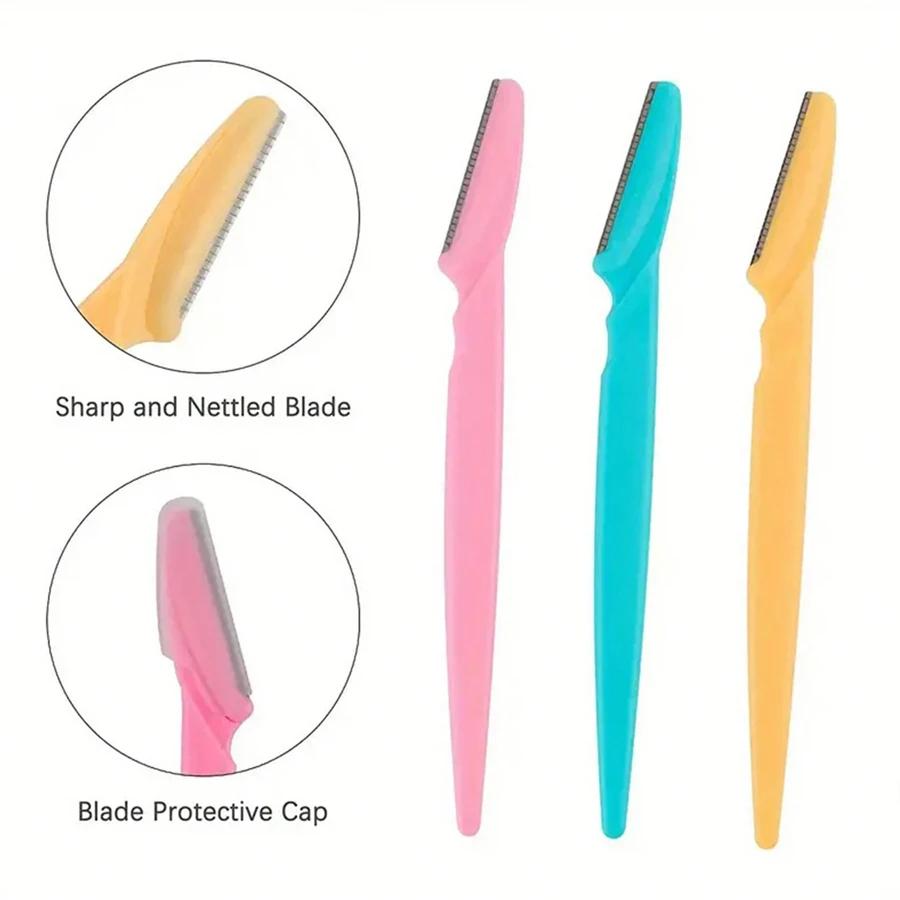 Wholesale 30 Pcs/Bottle Tlrimming Tools for Hair Removal  Razors In Container - Idea Safe - Bladed Eyebrow  Facial and Eye Brow