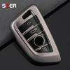 Soft TPU Car Key Case Cover Shell For BMW X1 X3 X5 X6 X7 1 3 5 6 7 Series G20 G30 G11 F15 F16 G01 G02 F48 Holder Bag Accessories