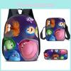 Inside Out Brain Characters Kids School Backpack Set For Students Elementary