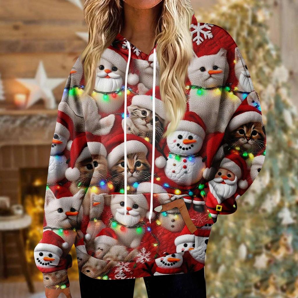 Hoodies For Women Oversized Winter Plush Cute Sweatshirts Pullover Trendy Fall Winter Clothes