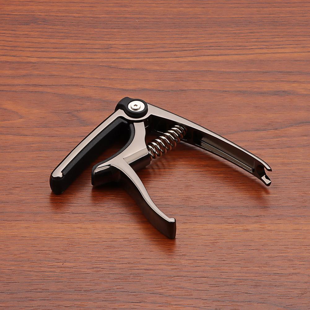 Guitar Capo Zinc Alloy Electronic Guitar Capo Lightweight Universal Acoustic Classical Electric