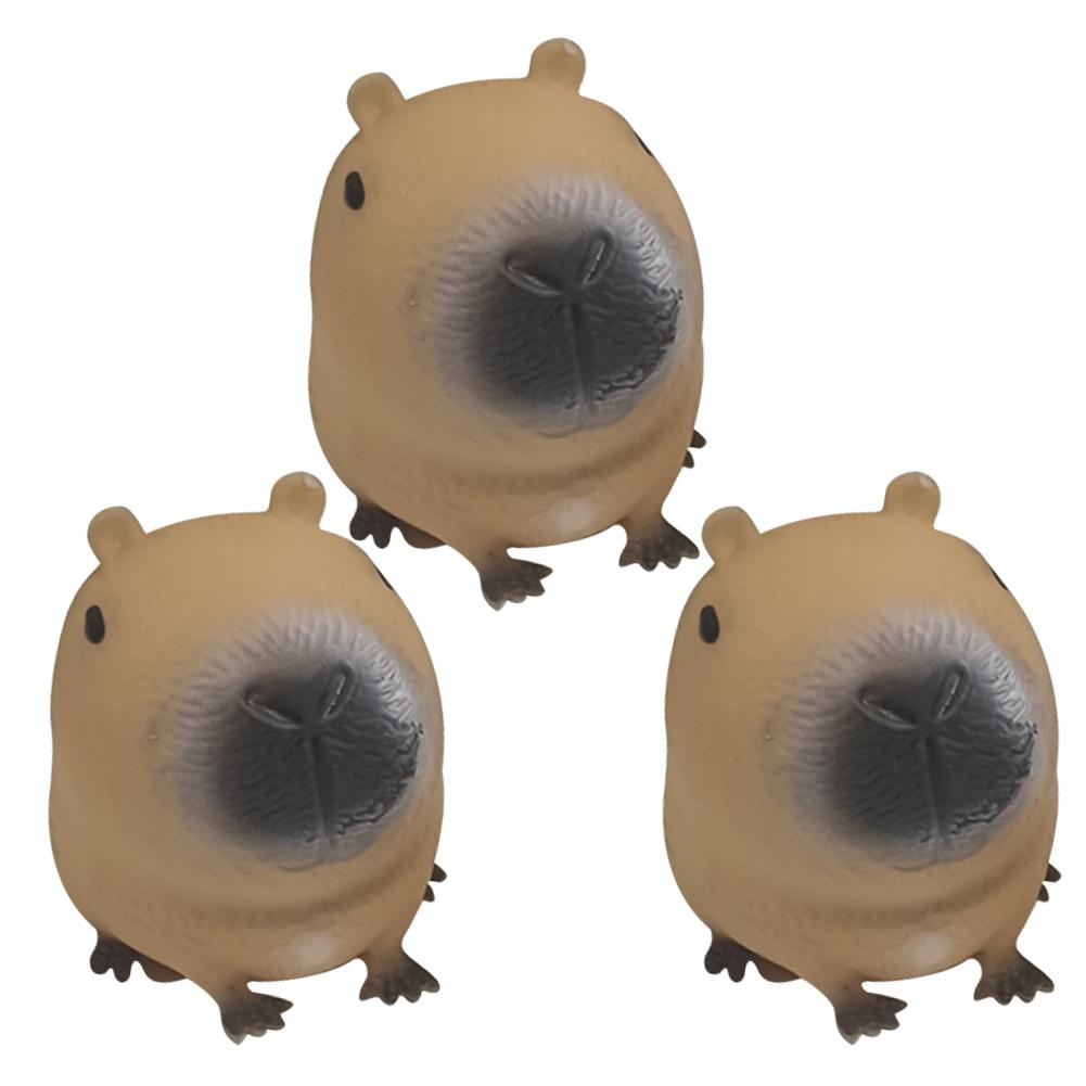 

Capybara Squeeze Toy Cute Soft Fidget Toys Sensory Toys Anti-Stress Toy Fun Christmas Gifts for Kids Adults