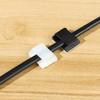 10Pcs Car Wire Clip Wire Holder Organizer Table Desk Storage Cable Clamp Cable Clips Self-adhesive Wire Tie