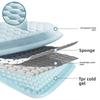 Seat Cushion Honeycomb Gel Breathable Cooling Pad Multifunctional Egg Shaped Auto Mat For All Seasons Summer Heat Relief Use