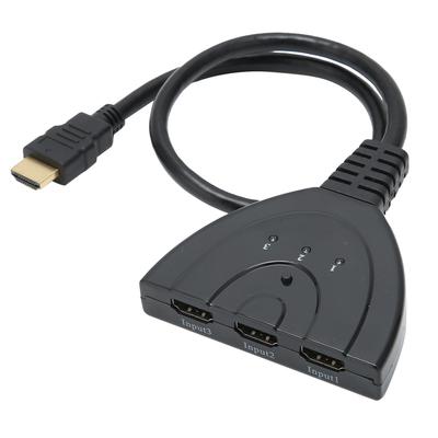 3 Port HighDefinition Multimedia Interface Switch 3 Eingang 1 Ausgang 1080P Hub Switcher Plug and Play