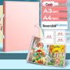 Kunst- und Skizzenkollektion für Kinder: 2 Fotoalben, Aufbewahrung für Zeichnungen, Klammern für Papier/Poster, 3 Malbücher