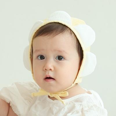 Boné infantil de girassol Woojoo para bebês, produtos coreanos para bebês