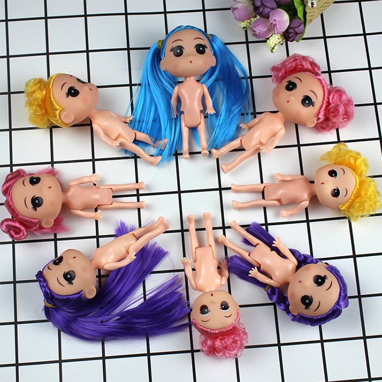 

12СМ Унисекс Кукла-Недоумение Набор для DIY с Юбкой для Торта - Детская Игрушка