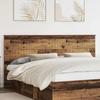 Headboard with Reclaimed Wood Look 200 Cm Particleboard