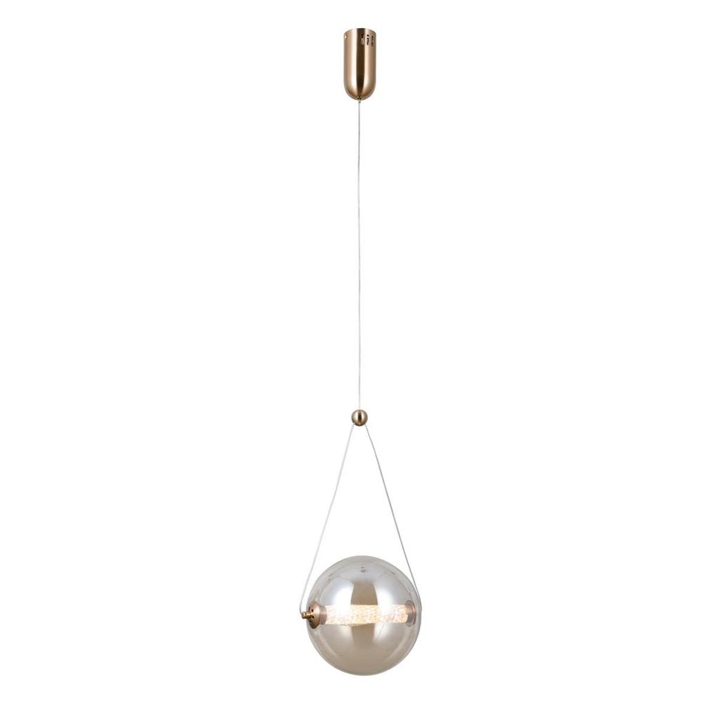 Lampa wisząca LED 9W Rastia PND-34361-M-HBR-AMB Italux