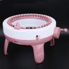 DIY Plastic Hand Knitting Sewing Machine Children Weaving Toy Tool Accessories(40 Needles)