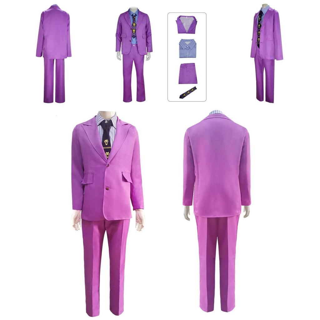 Szczegółowe ubrania do cosplayu Jojo's Bizarre Adventure Diamond Is Unbreakable Yoshikage Kira/Kosaku Kawajiri