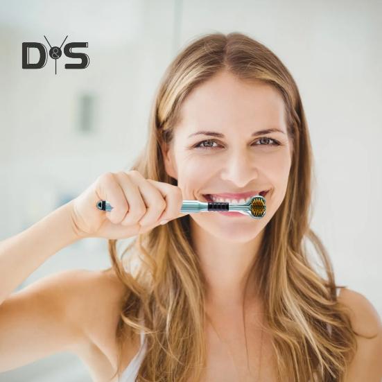 2Pcs Three-Sided Toothbrush Soft Bristles Ergonomic Handle Adult Toothbrush Portable Travel Companion Toothbrush