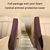 2Pcs Car Seat Armrest Cover Universal Interior Auto Armrests Dust-Proof Hand Armrest Protector Soft Comfortable Elastic Cloth Co