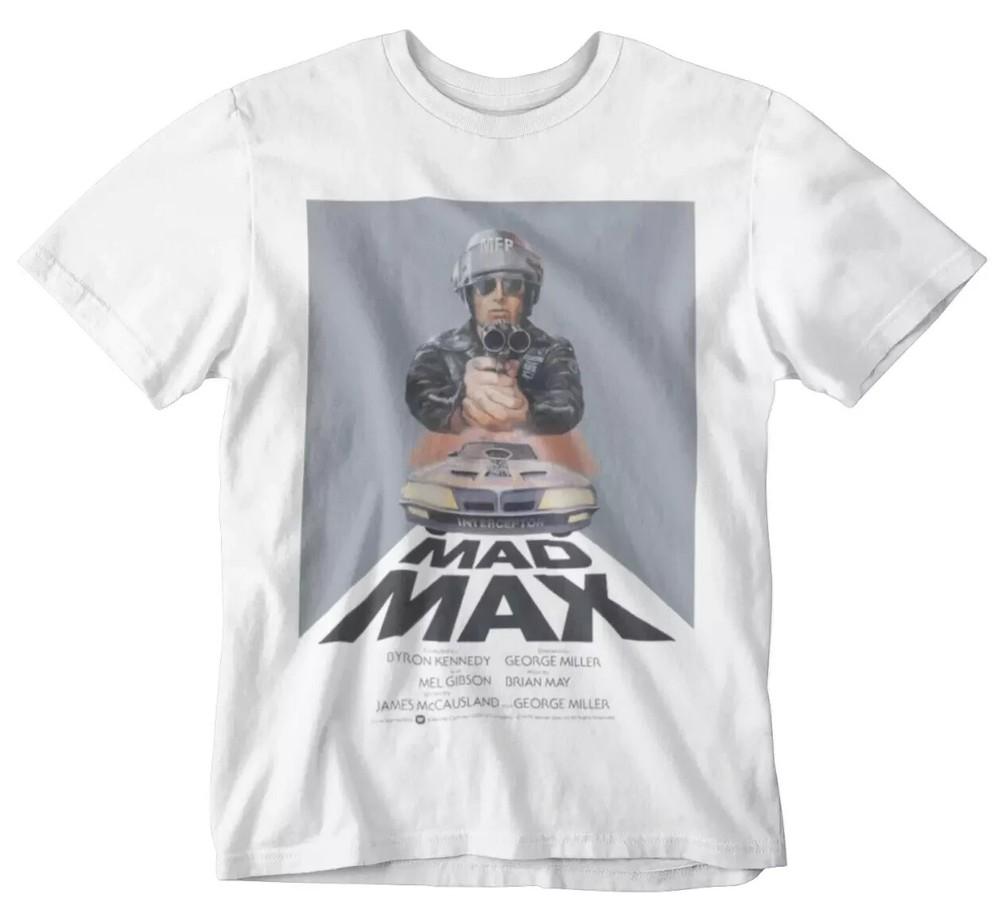 

Mad Max T-Shirt Retro Cool Gift Tee Action Movie 80s UK Unisex T-Shirt XXXXL