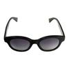 Kenzo Full Frame Design Acetate Oval Sunglasses Unisex sunglasses Black KZ40160I4901B
