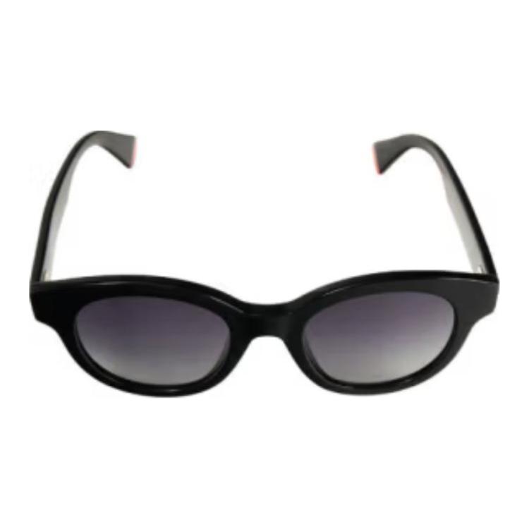 Kenzo Full Frame Design Acetate Oval Sunglasses Unisex sunglasses Black KZ40160I4901B