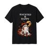 Cute Spooky Graphic Halloween Black T Shirt Gift For Friends