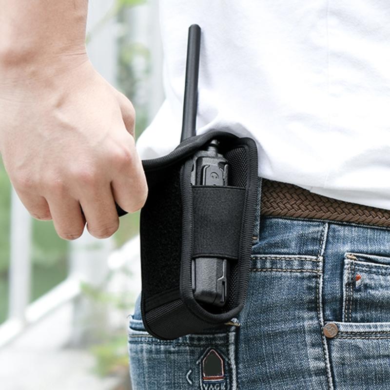 Tactical Soft Compatible Two Way Radio Case Water Resistant Manager For Outdoor Quests