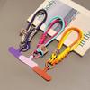 High-End Luxurious British-Style Phone Lanyard: Women's Woven Rope Wrist Strap, Anti-Drop Design